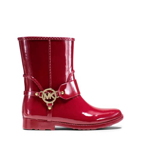 michael kors red rain boots|michael kors rain boots girls.